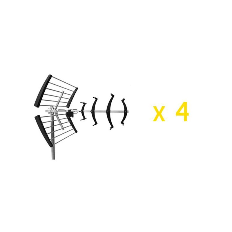ALCAD Pack antenne terrestre UHF LTE700 - GA042
