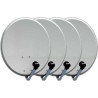 SERVIMAT Pack de paraboles acier - KL614