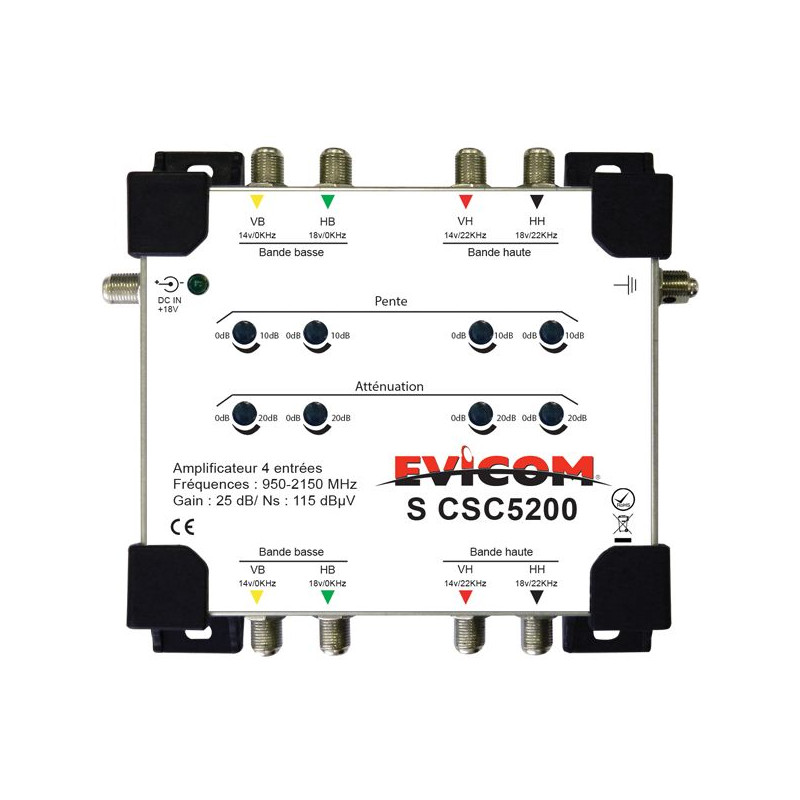 EVICOM Distribution BIS Amplificateur - SCSC5200
