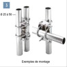 ERARD Fixation de mât - E800998