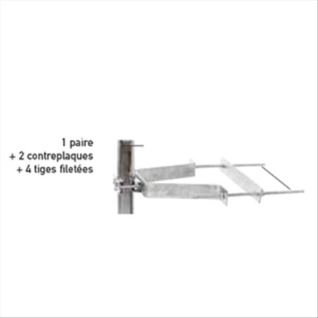 ERARD Fixation de mât - E800860