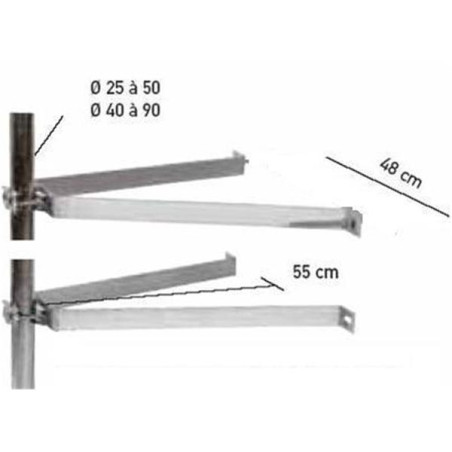 ERARD Fixation de mât - E800892