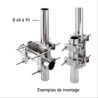 ERARD Fixation de mât - E800997