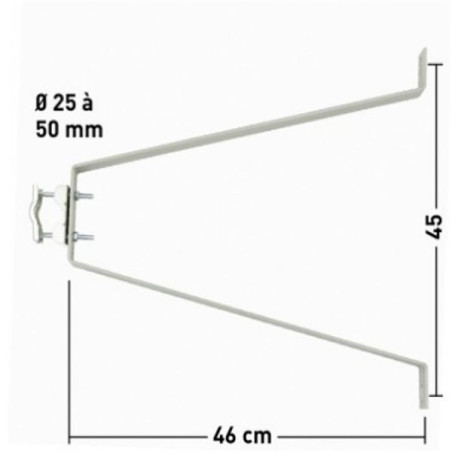 ERARD Fixation de mât - E001872