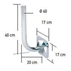 ERARD Fixation satellite - E800942