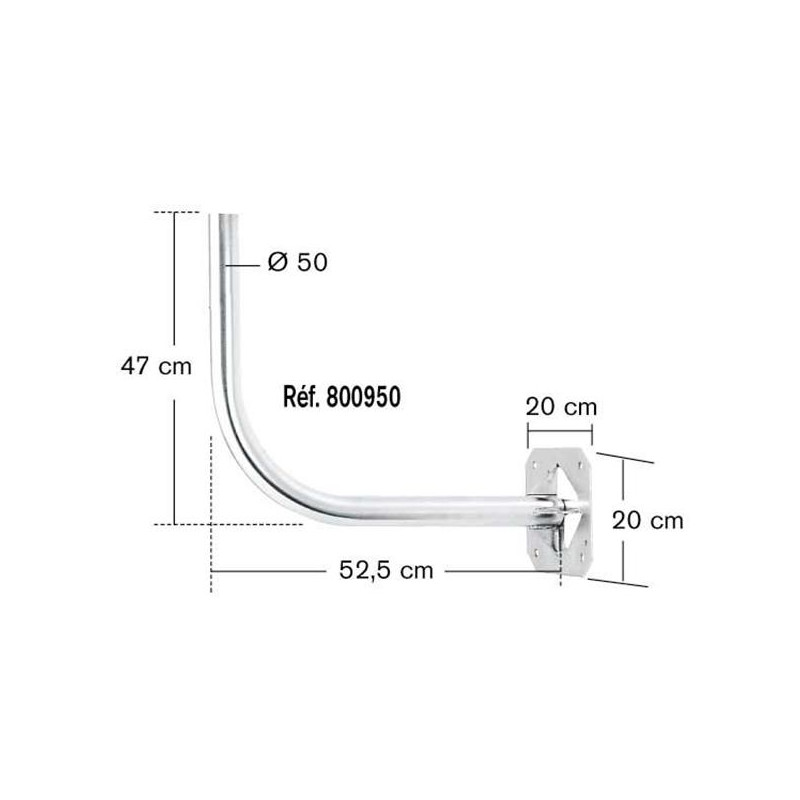 ERARD Fixation satellite - E800950