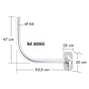 ERARD Fixation satellite - E800950