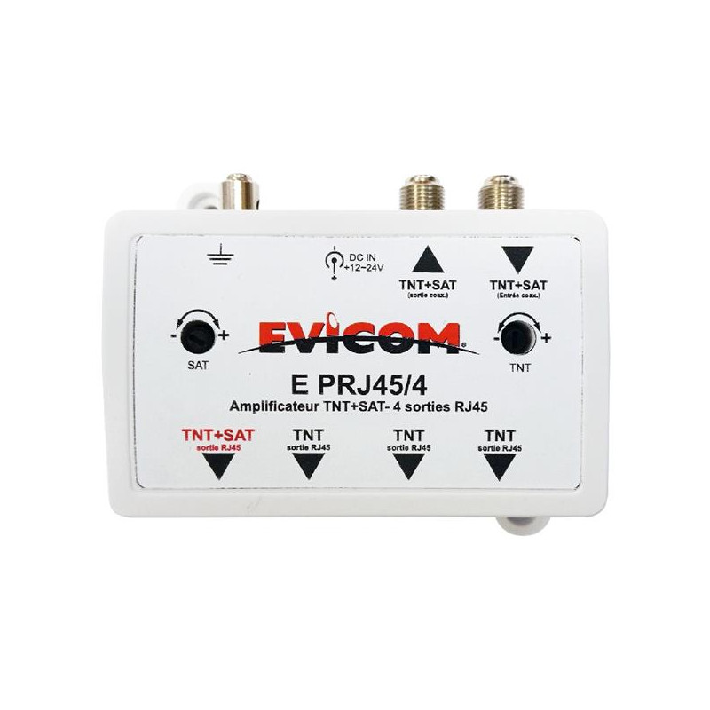 EVICOM Amplificateur RJ45 - EPRJ45/4