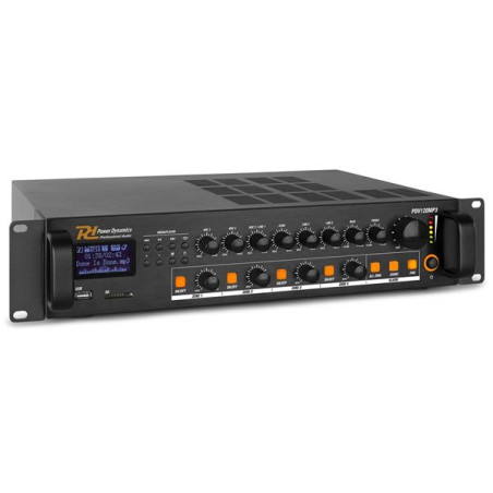 MONACOR FRANCE SARL Amplificateur Ligne 100V et Basse Impédance - PDV120MP3