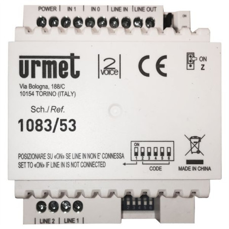 CAPTIV URMET Interface de colonne - 108353
