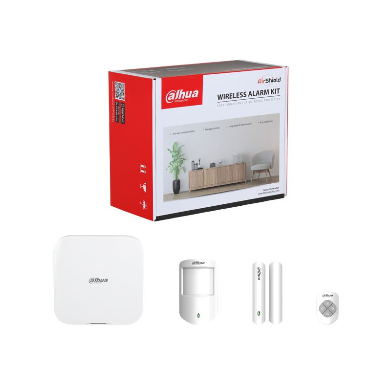 DAHUA Pack alarme - ART-ARC3800H-03-W2(868)