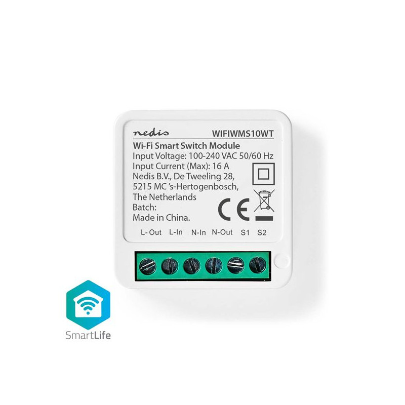 NEDIS Module interrupteur - WIFIWMS10WT