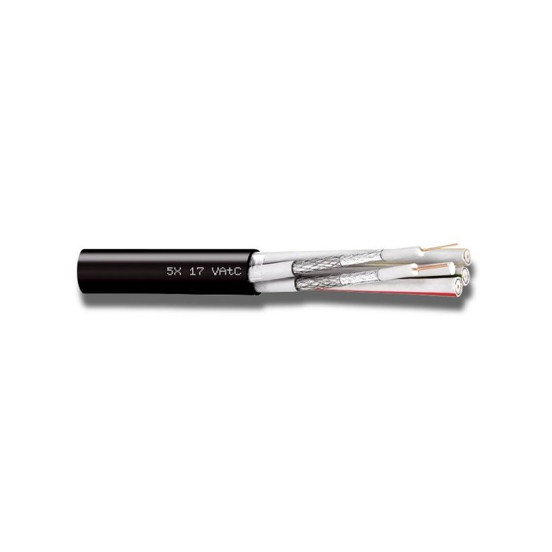 CAVEL Câble Coaxial TV - 5X17VATCM