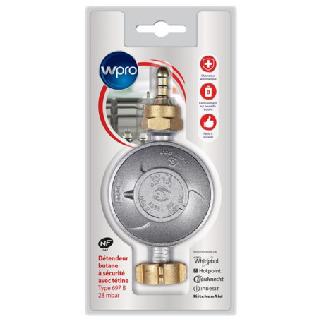 WPRO Détendeur pour gaz butane DBB028