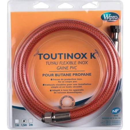 WPRO Flexible de gaz TOUTINOX TBE150