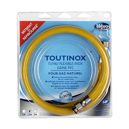 WPRO Flexible de gaz TOUTINOX TNE150