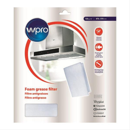WPRO Filtre de hotte UGF016