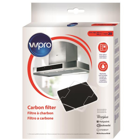 WPRO Filtre de hotte CFW020/1