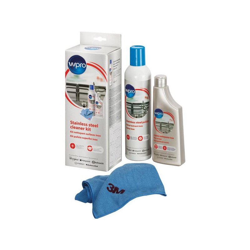 WPRO Kit nettoyant inox INX115
