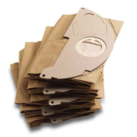 KARCHER Sachets filtre (x5) papier pour aspirateur WD2 - 6.904-322.0