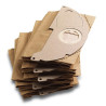 KARCHER Sachets filtre (x5) papier pour aspirateur WD2 - 6.904-322.0