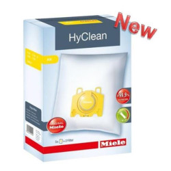MIELE Pack de 5 sacs aspirateur Hyclean + 2 filtres - HYCLEANK