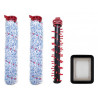 EZICLEAN 3 brosses + 1 Hepa pour aspirateur laveur CYCLOWASH420 - PACKACCP420