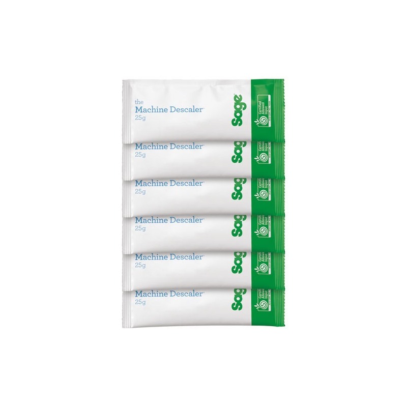 SAGE Lot 6 sachets détartrant - Machine Descaler