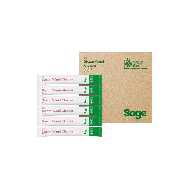 SAGE Lot 6 sachets nettoyant buse vapeur - Steam Wand Cleaner