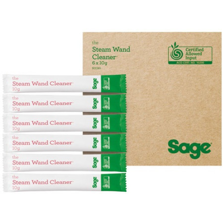 SAGE Lot 6 sachets nettoyant buse vapeur - Steam Wand Cleaner