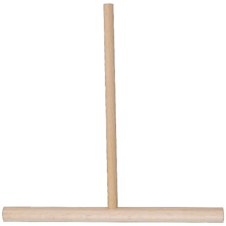 KRAMPOUZ Râteau à crêpes plat en hêtre 18 cm - ARH18
