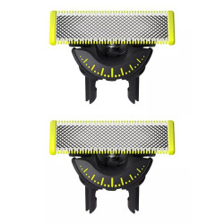 PHILIPS Lot de 2 lames rasoir pour rasoir tondeuse OneBlade - QP420.50