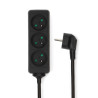 NEDIS Bloc 3 prises avec interrupteur - ESOC315E1BK