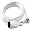 ERARD Rallonge électrique (2 P+T) M/F - 3 x 1.5mm² -16A - 3680W - blanche - 5