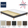 BULTEX Sommier VITALITY Chenillé grège 140x200x14cm