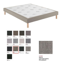 EPEDA SOMMIER NOYER CHINE NATUREL 160x200