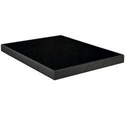 BULTEX SOMMIER UNIC DS TISSU GRIS FONCE 140x200