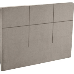 EPEDA TETE DE LIT CARRE CHIC CHINE NATUREL 200x120