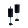 EPEDA PIEDS PIEDS CENTRAUX REGLABLES NOIR