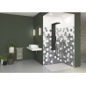 Panneau mural Kinewall Tomette camaïeu gris
