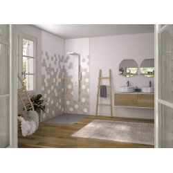 Panneau mural Kinewall Tomette trilogy