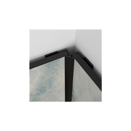 Panneau mural Kinewall Noir intense grainé - L angle intérieur