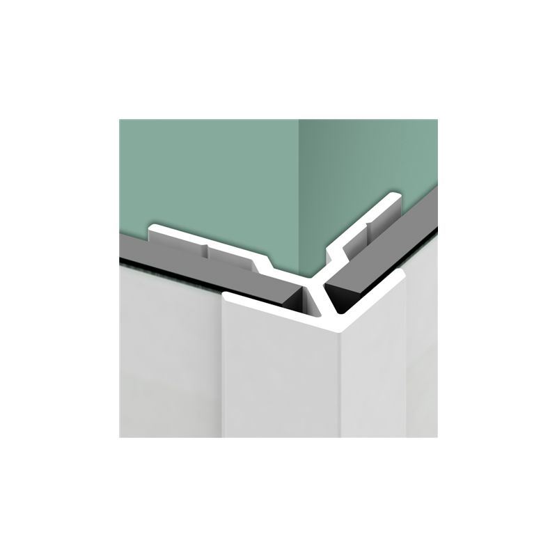 Panneau mural Kinewall Blanc - L angle sortant