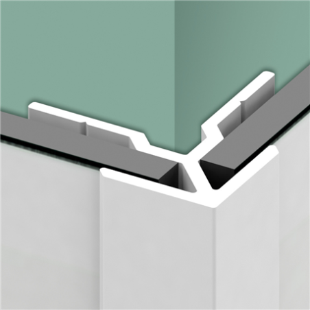 Panneau mural Kinewall Blanc - L angle sortant