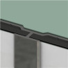 Panneau mural Kinewall Argent brillant - H alignement