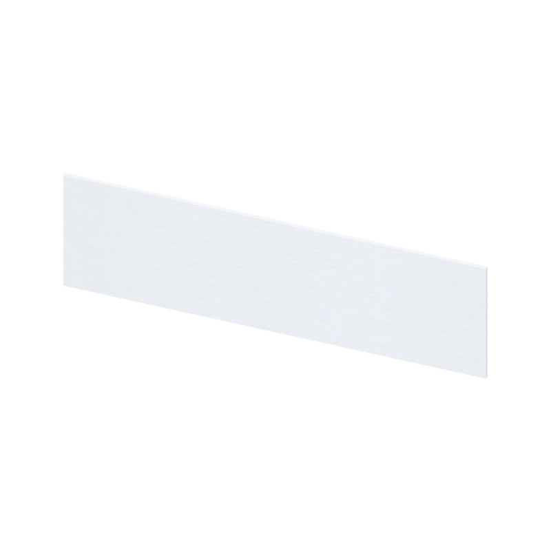 Crédence Kinewall Inox brossé blanc