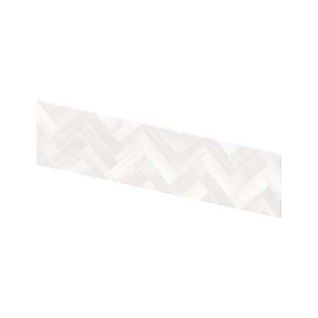 Crédence Kinewall Zellige blanc chevrons