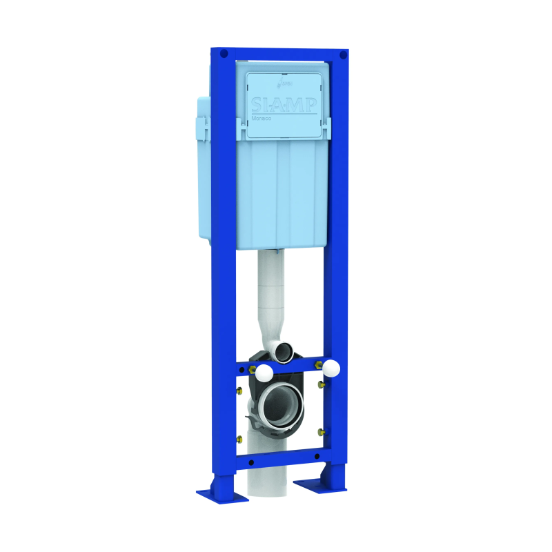 Bâti-support Ingenio Essentiel autoportant / pipe orientable / robinet 95L
