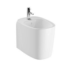 Bidet à poser VITRA Plural, 55 cm, blanc, fixation cachée