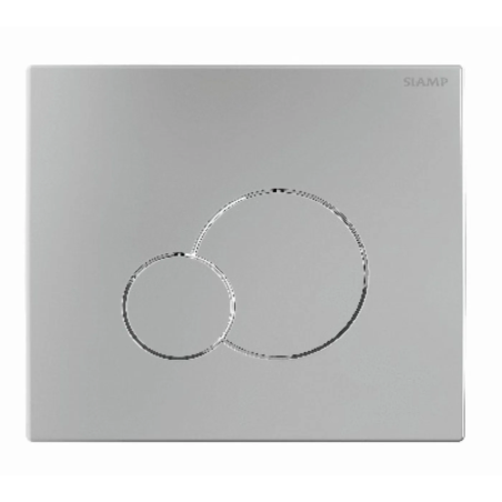 Plaque de déclenchement DOMAO pour bâti-support, ABS chromé